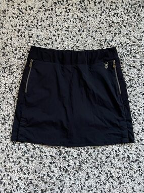 Anatomie Suzzette Women’s Golf Skort/Skirt Italy Black Size Medium MSRP $198.00